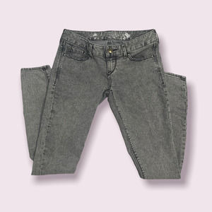 Express Jean Legging 2 Zelda Ultra Low Rise Slim Fit Skinny Gray Stretch Jegging